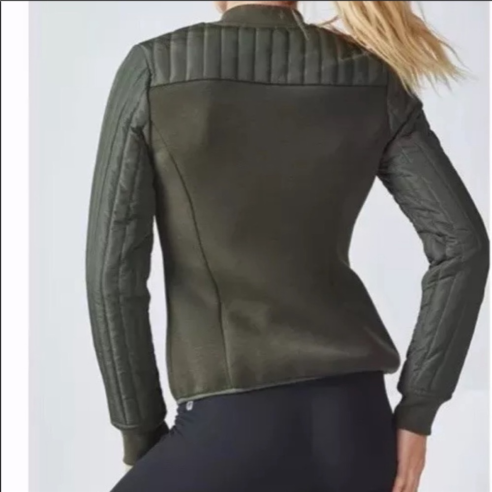 Fabletics | Green Pisa Puffer Jacket Size Small - image 8